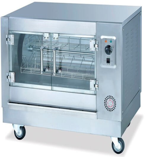CHICKEN ROTISSERIE ELECTRIC 4 BASKET 8 CHICKENS - cater-care